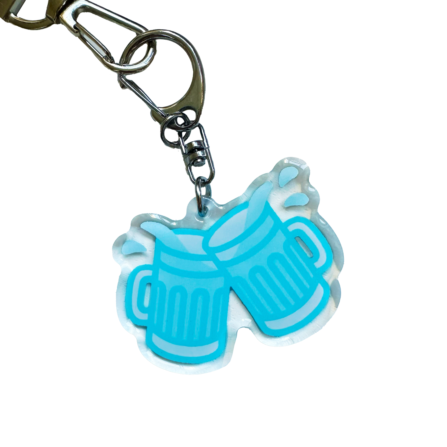 Bottle Lanyard Keychain - Drinking Buddies