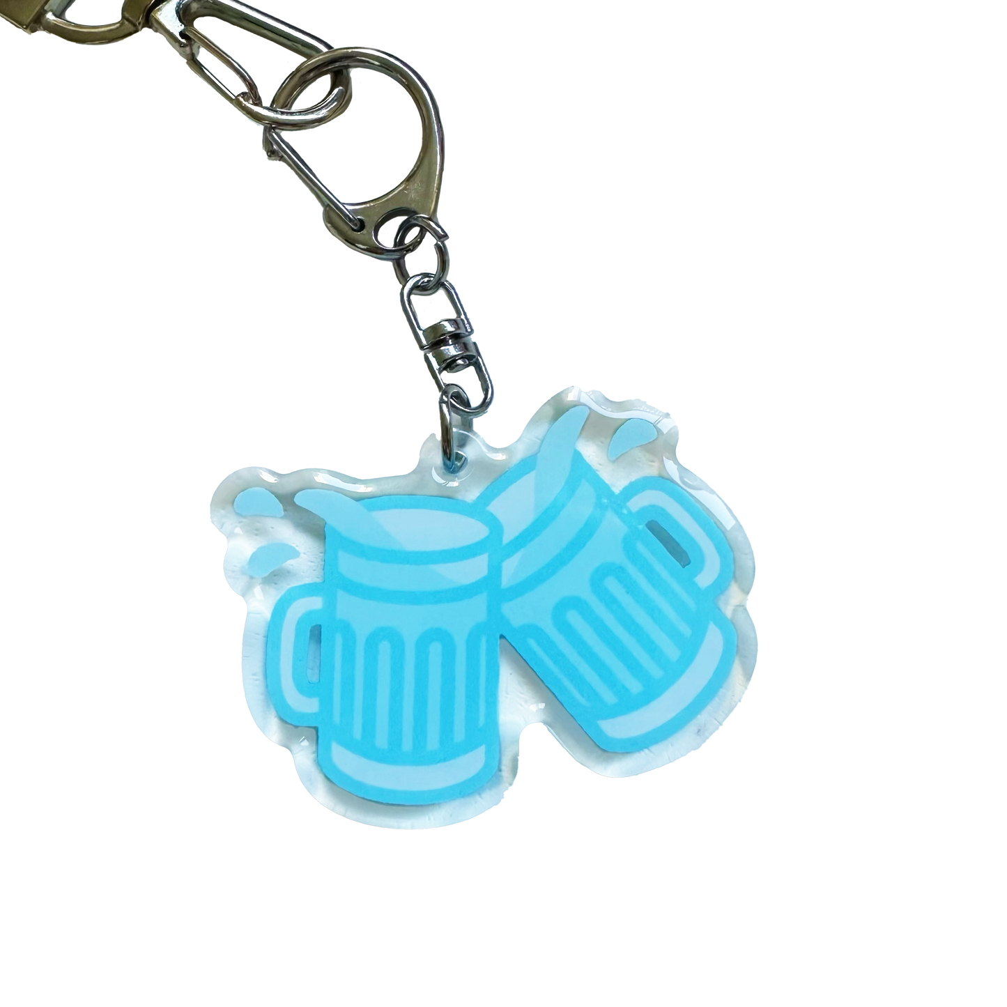 Bottle Lanyard Keychain - Drinking Buddies