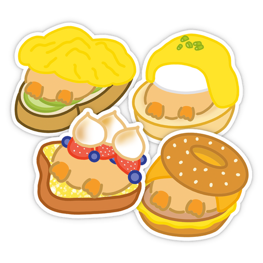 Breakfast Kokkok Vinyl Sticker