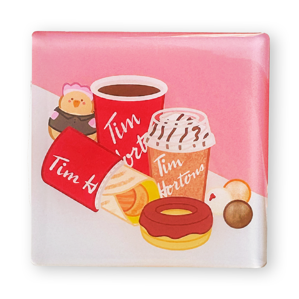 Coffee Breakfast Magnet