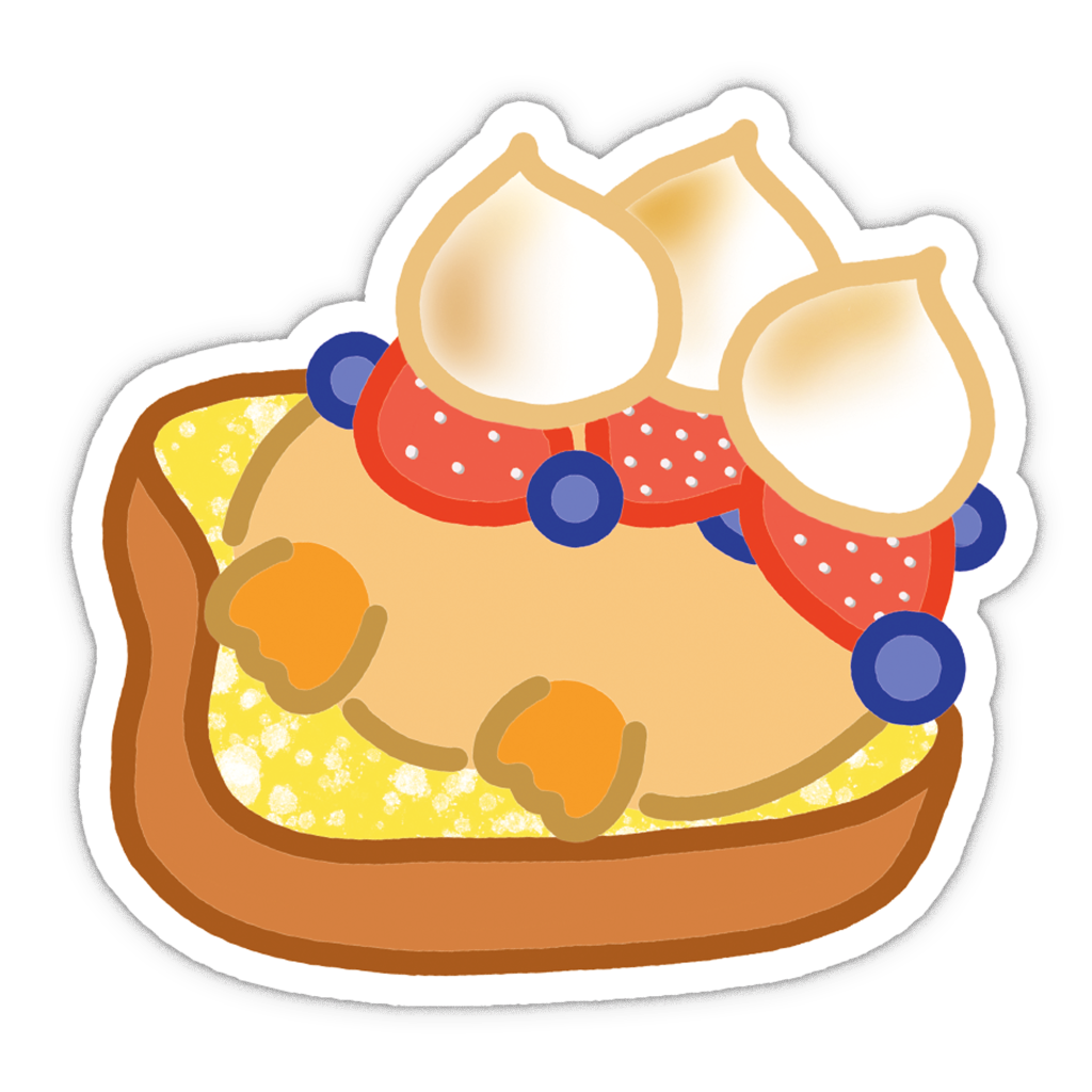 Breakfast Kokkok Vinyl Sticker