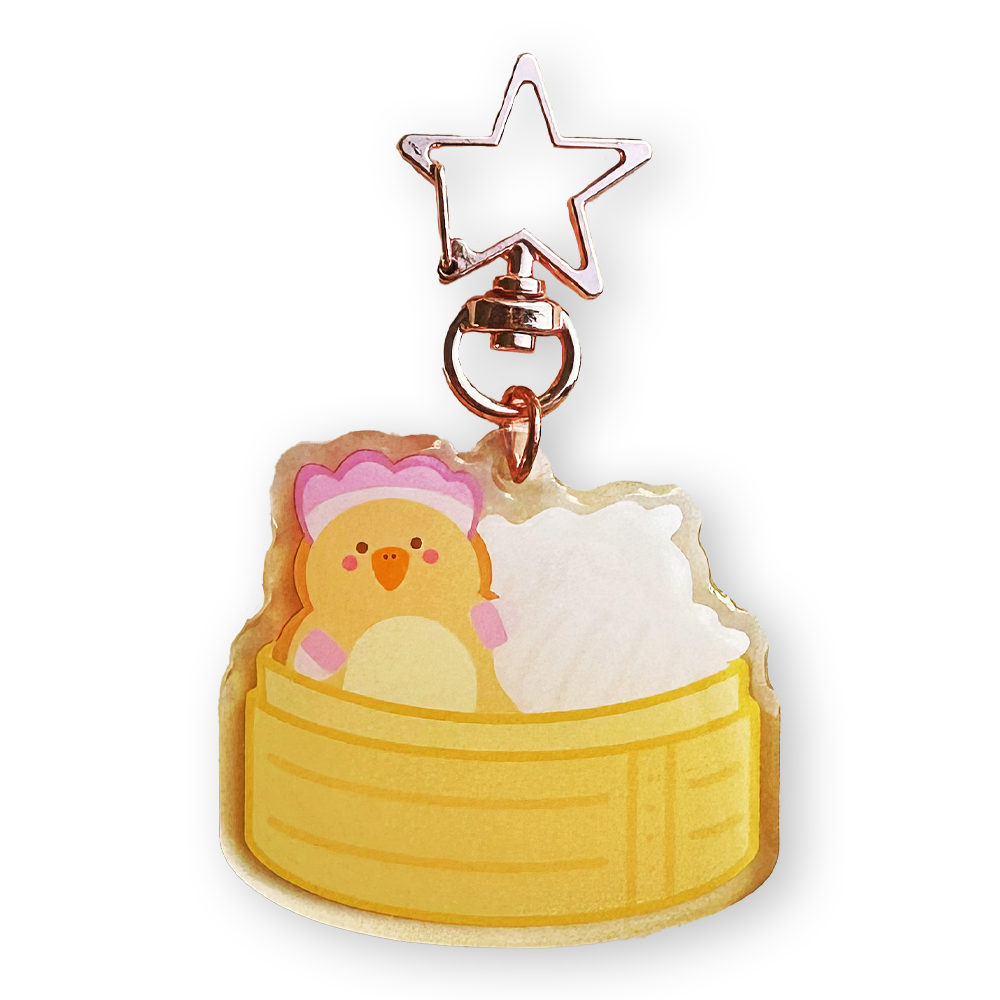 Dim Sum Keychain