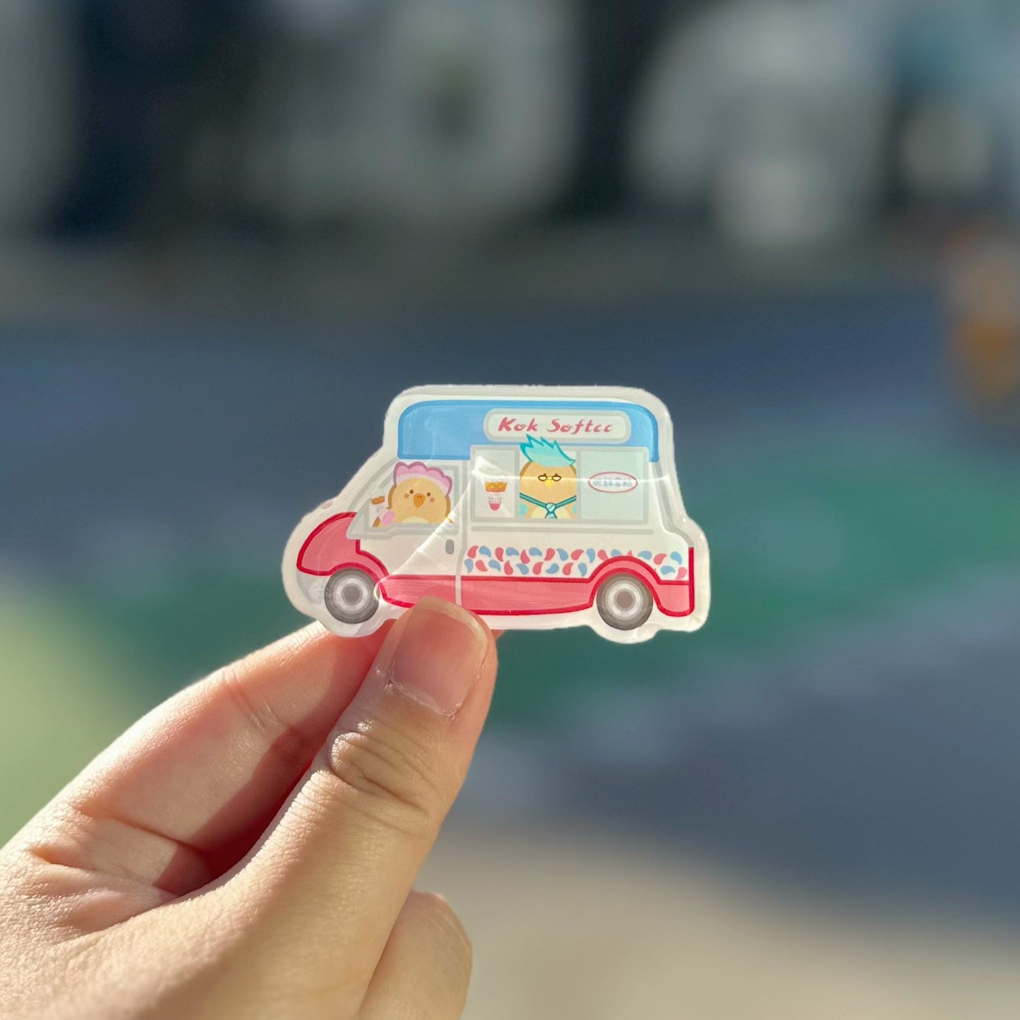 Ice Cream Van Magnet