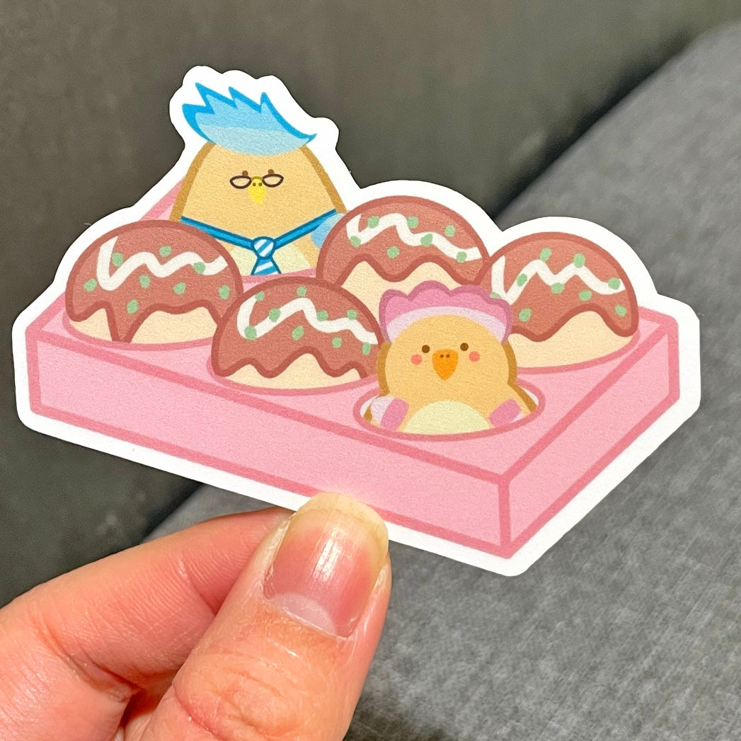 Takoyaki Vinyl Sticker