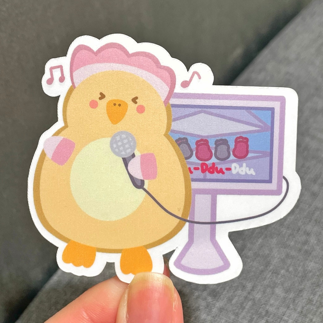 K-Pop Kareoke Vinyl Sticker