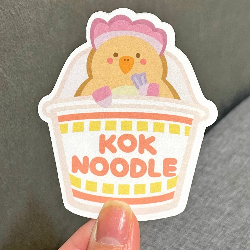 Kok Noodle Vinyl Sticker