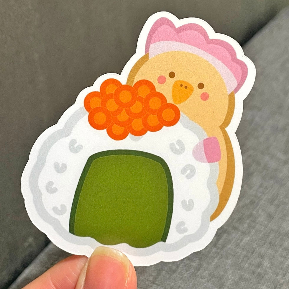 Onigiri (Rice Ball) Vinyl Sticker