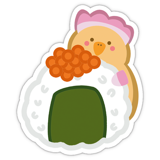Onigiri (Rice Ball) Vinyl Sticker