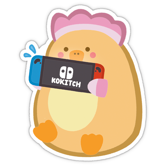 Gaming Kokkok Vinyl Sticker