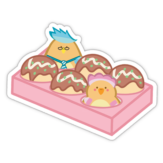 Takoyaki Vinyl Sticker