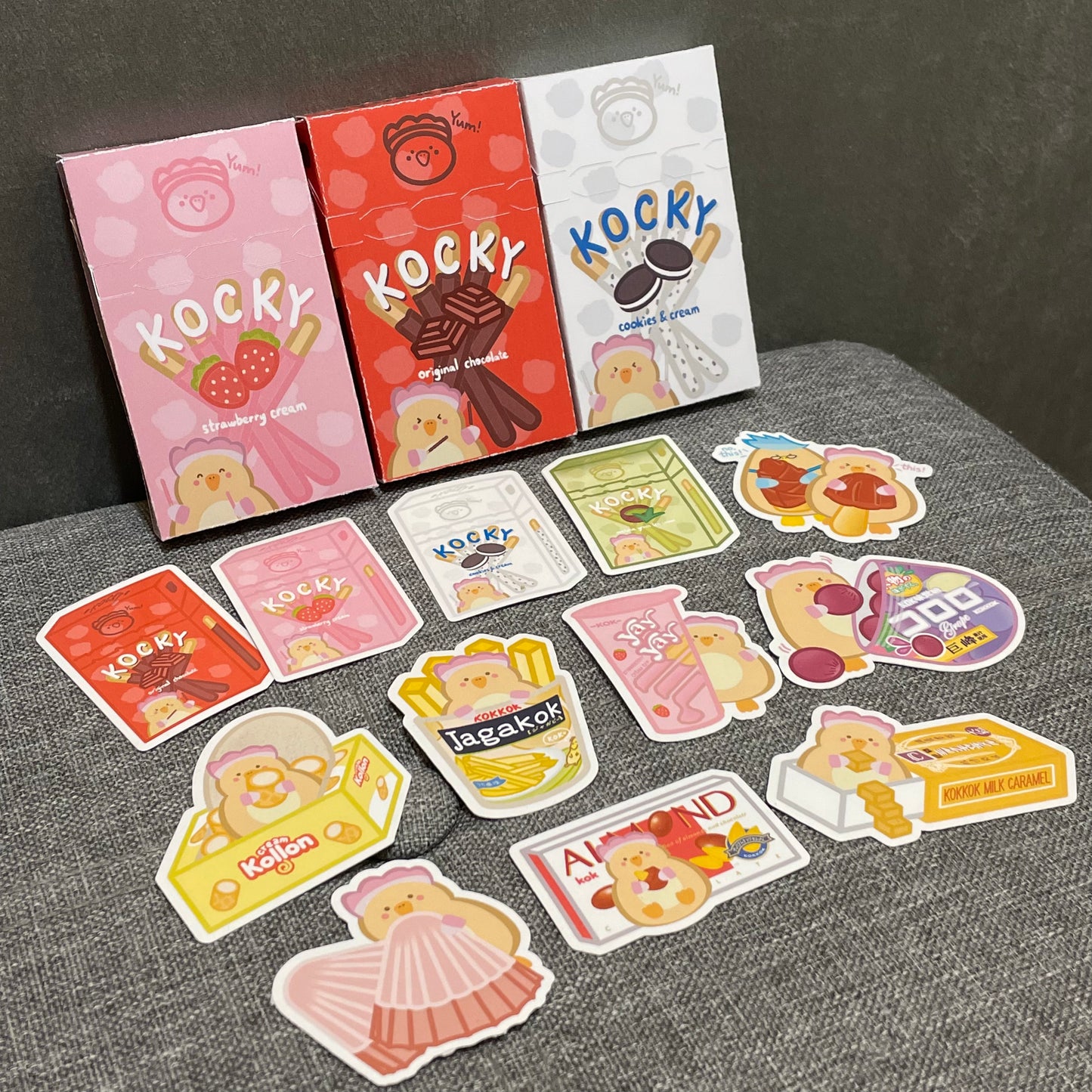 KOCKY Sticker Pack Series