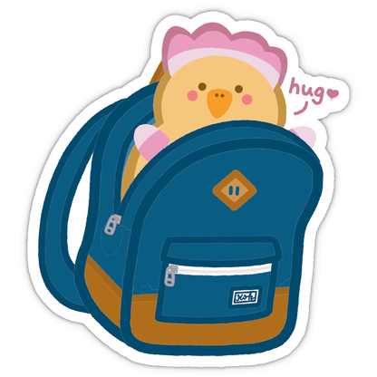 Kokkok backpack Vinyl Sticker