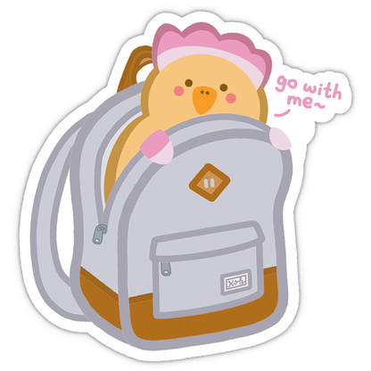 Kokkok backpack Vinyl Sticker