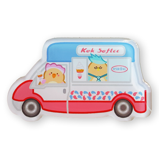 Ice Cream Van Magnet