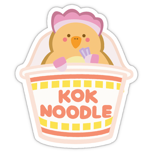 Kok Noodle Vinyl Sticker