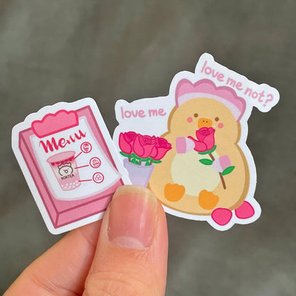 KOKTEA | Rose Milk Tea Sticker Set